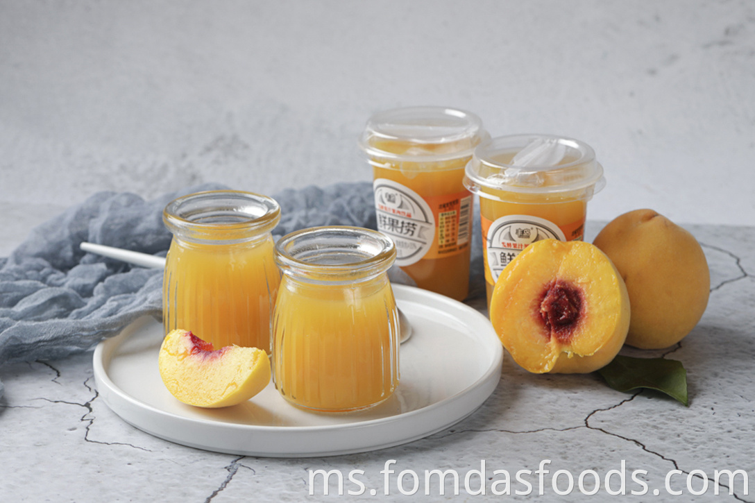 Diced Peach In Fermented Juice